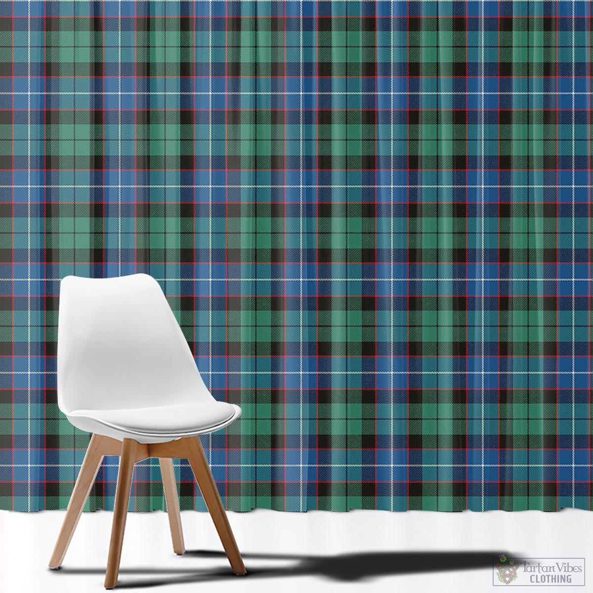 Hunter Ancient Tartan Window Curtain