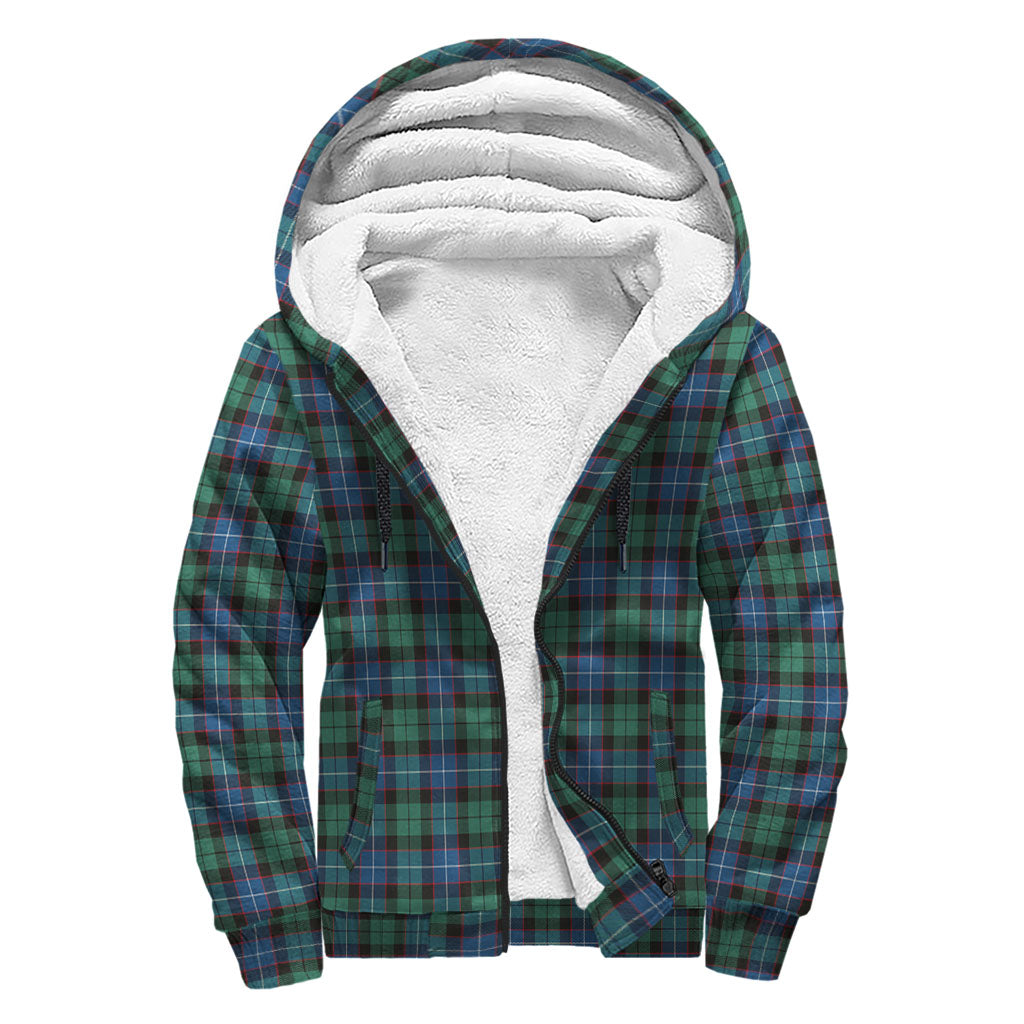 hunter-ancient-tartan-sherpa-hoodie-with-family-crest