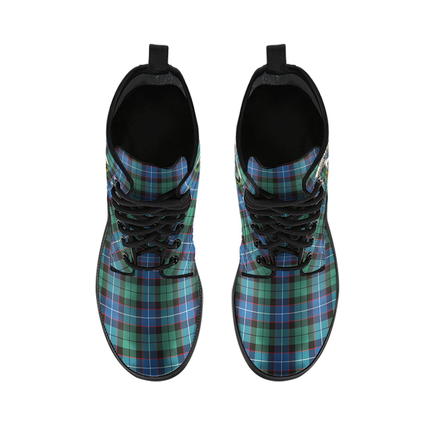 hunter-ancient-tartan-leather-boots-with-family-crest