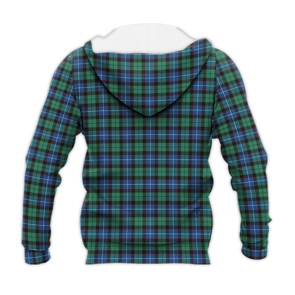 hunter-ancient-tartan-knitted-hoodie-with-family-crest