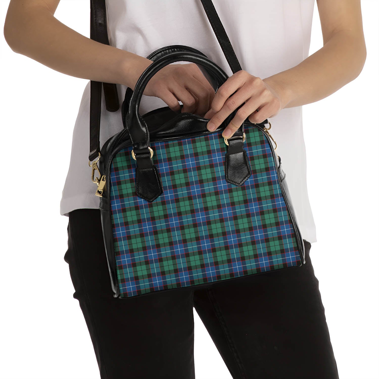 Hunter Ancient Tartan Shoulder Handbags - Tartanvibesclothing