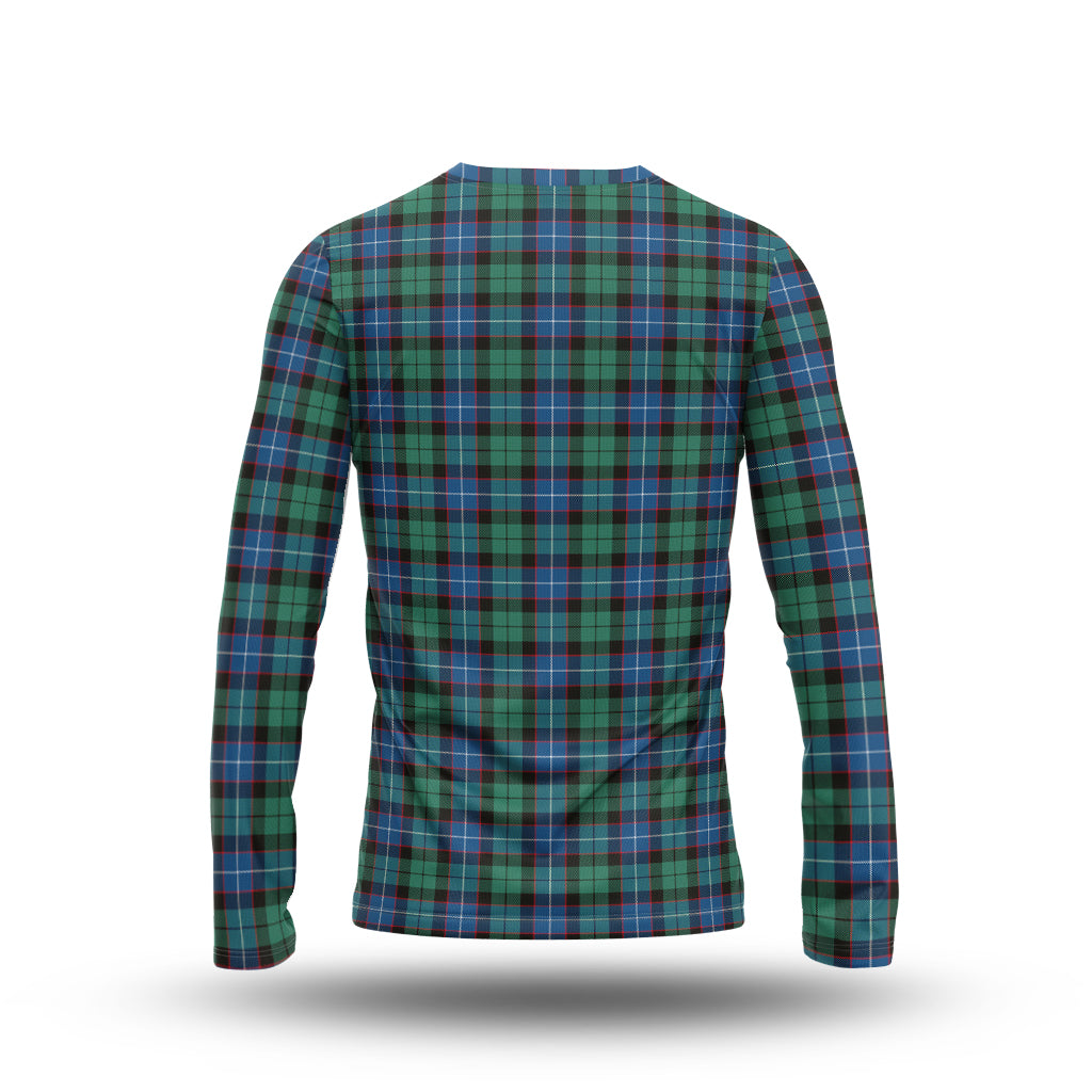 hunter-ancient-tartan-long-sleeve-t-shirt-with-family-crest