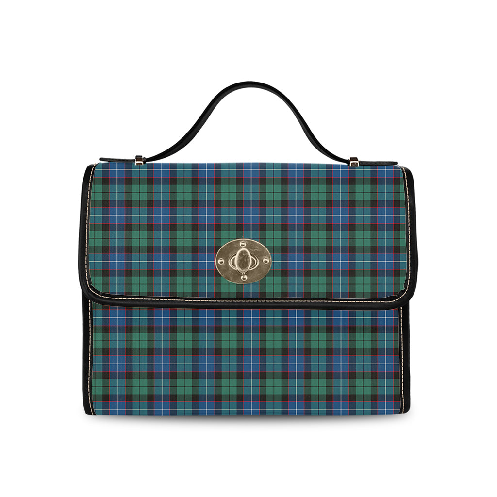 hunter-ancient-tartan-leather-strap-waterproof-canvas-bag