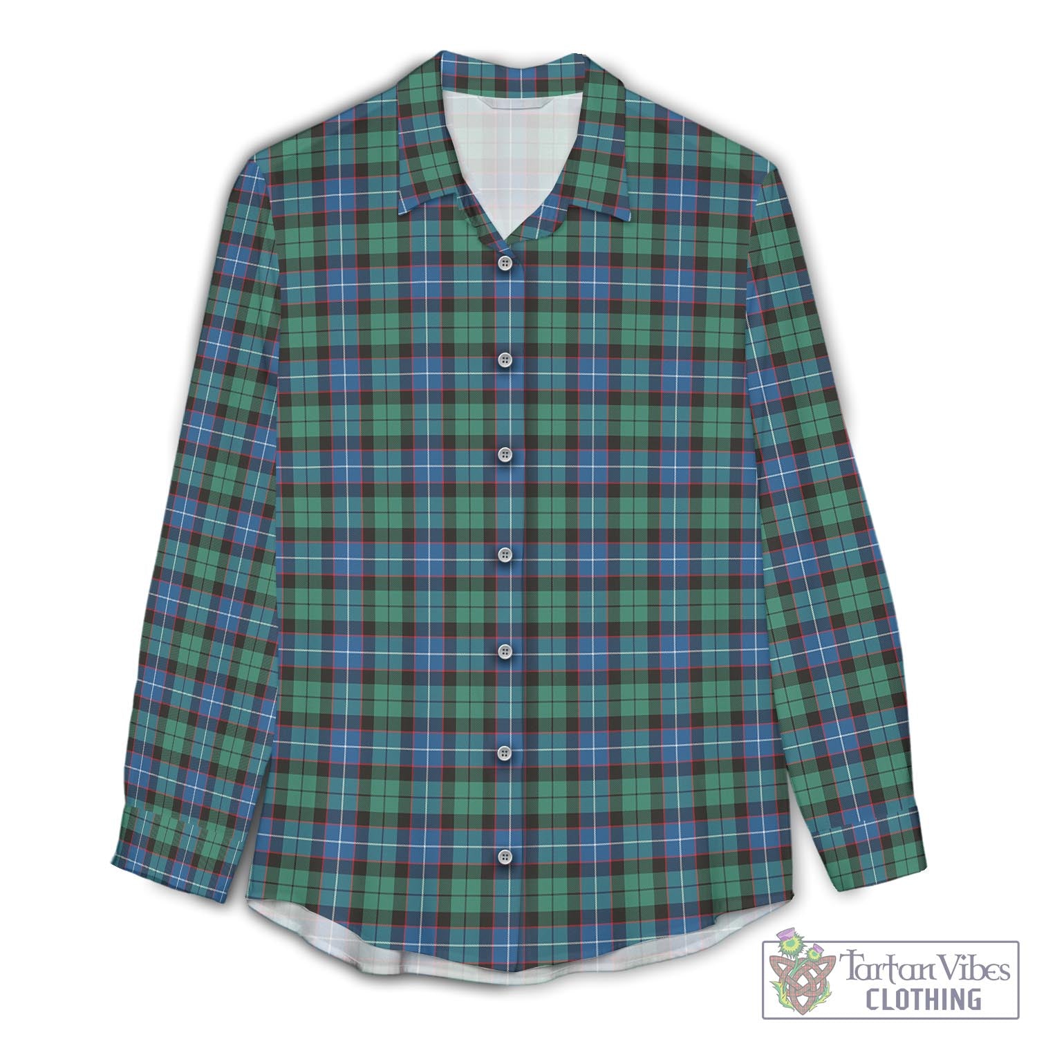 Hunter Ancient Tartan Womens Casual Shirt