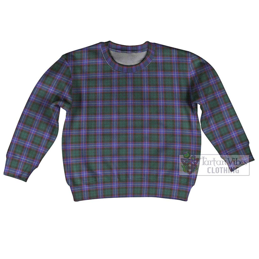 Tartan Vibes Clothing Hunter (Hunterston) Tartan Kid Ugly Sweater