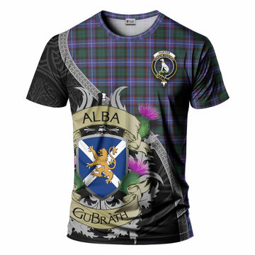 Hunter (Hunterston) Tartan Family Crest T-Shirt Lion Rampant Royal Thistle Shield Celtic Inspired Kid's Shirt - Tartan Vibes Clothing