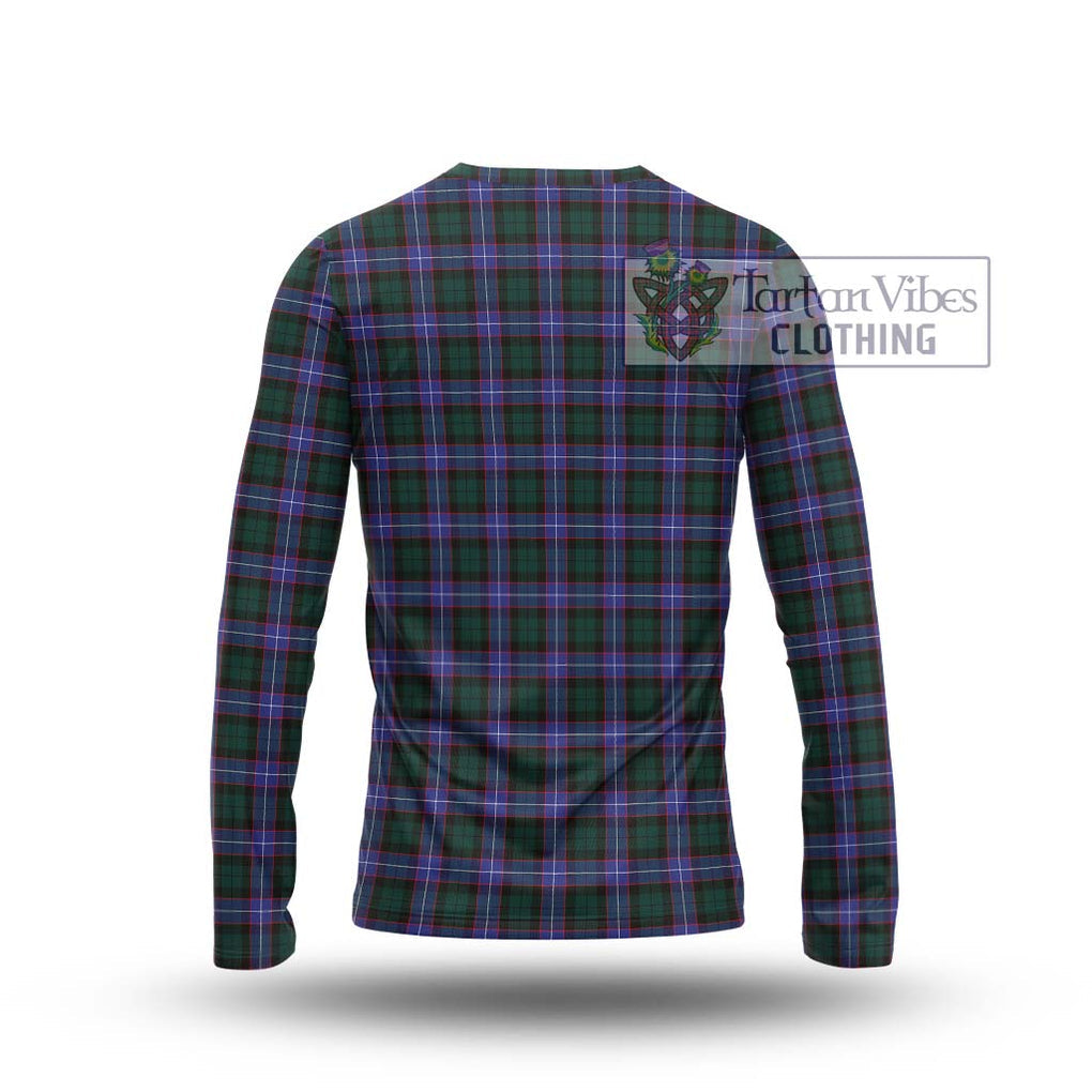 Hunter (Hunterston) Tartan Long Sleeve T-Shirt with Family Crest DNA In Me Style - Tartanvibesclothing Shop