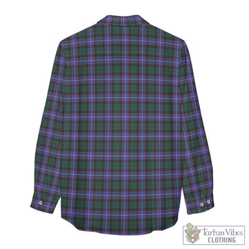 Hunter (Hunterston) Tartan Women's Casual Shirt with Family Crest