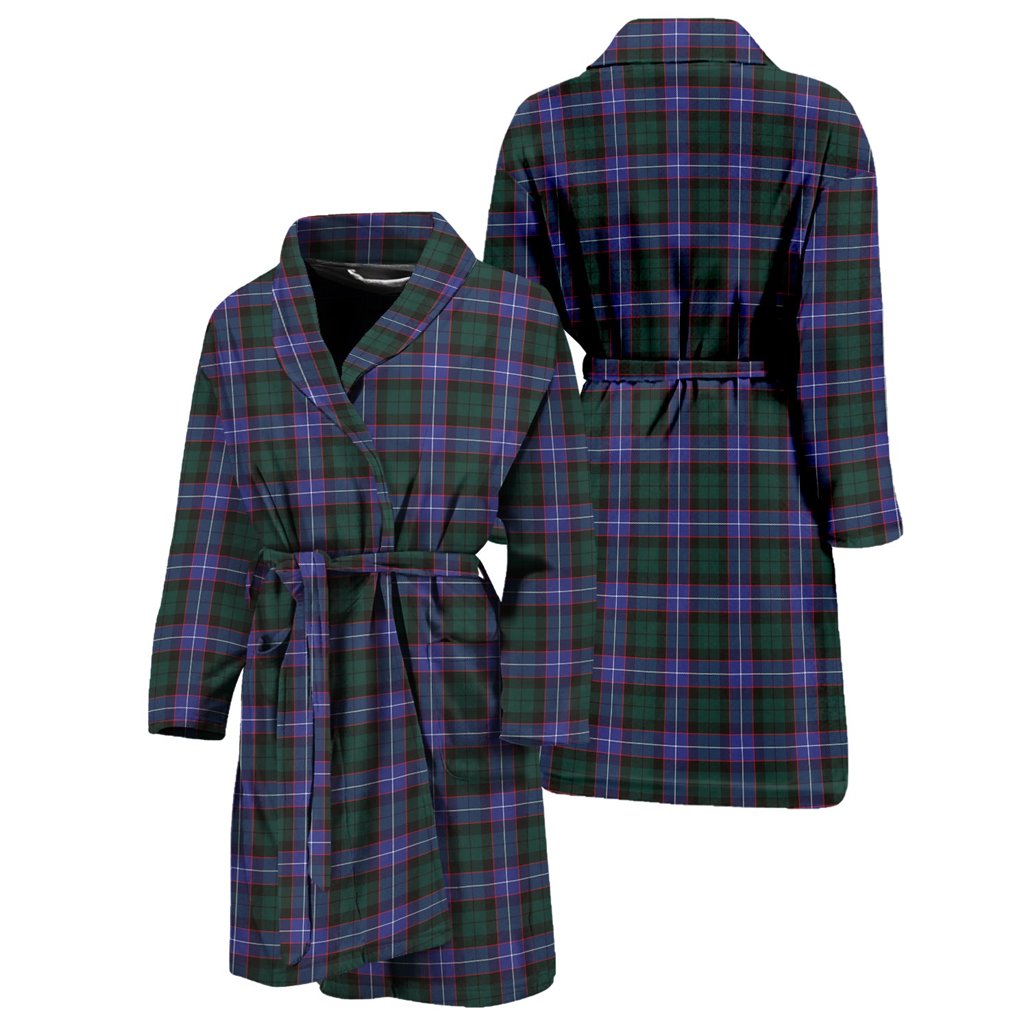 Hunter (Hunterston) Tartan Bathrobe Unisex M - Tartan Vibes Clothing