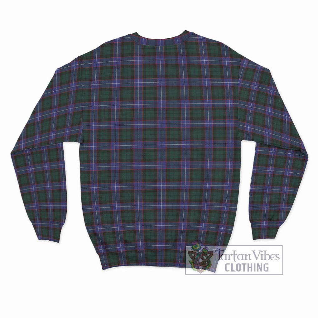 Hunter (Hunterston) Tartan Sweatshirt with Family Crest DNA In Me Style - Tartanvibesclothing Shop