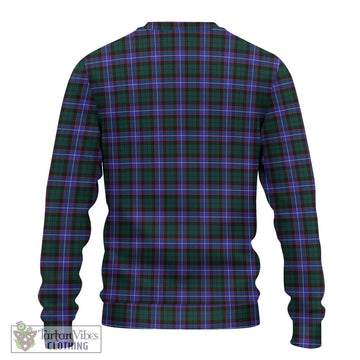 Hunter (Hunterston) Tartan Ugly Sweater with Family Crest DNA In Me Style