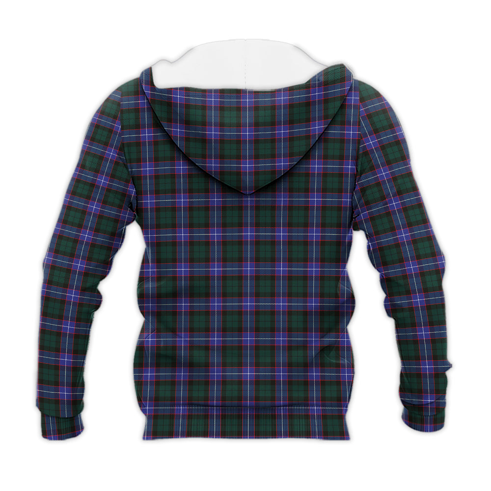 hunter-modern-tartan-knitted-hoodie-with-family-crest