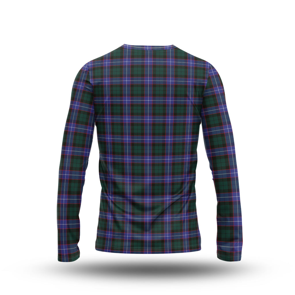 hunter-modern-tartan-long-sleeve-t-shirt-with-family-crest