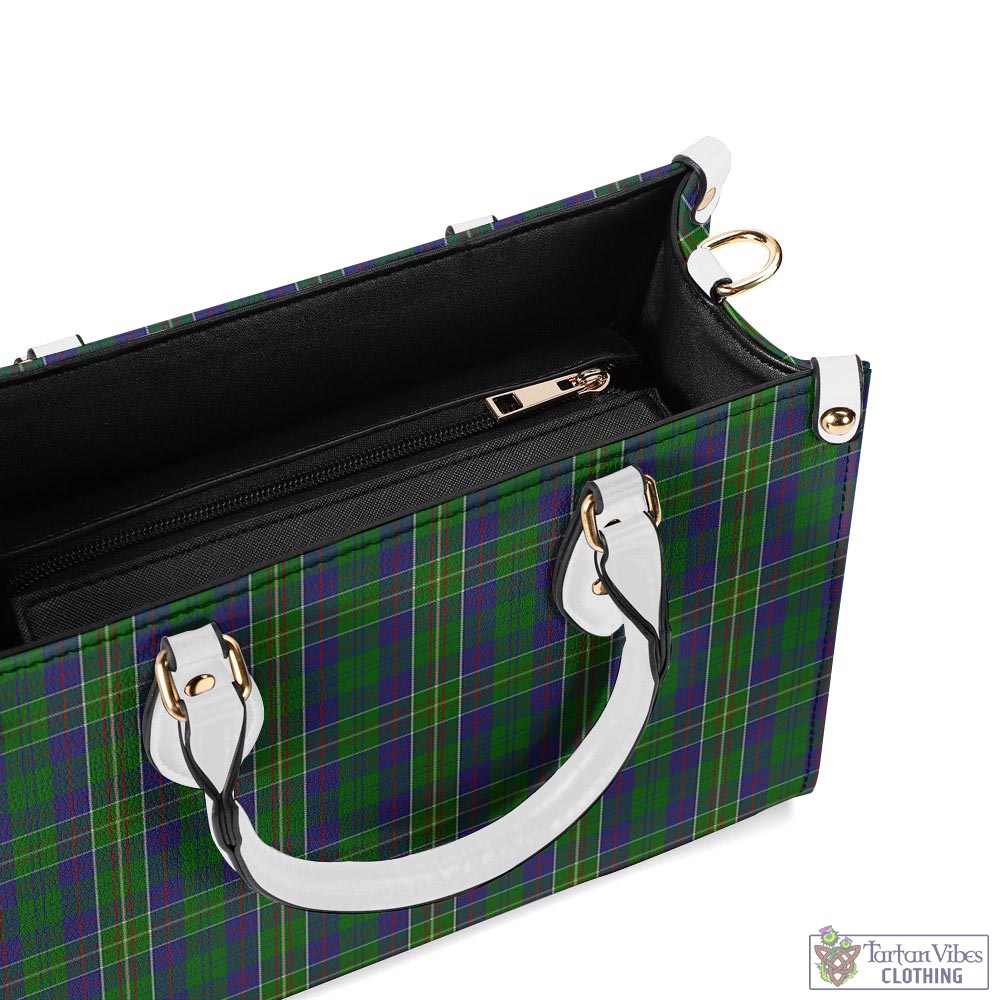 Tartan Vibes Clothing Hunter of Hunterston Tartan Luxury Leather Handbags