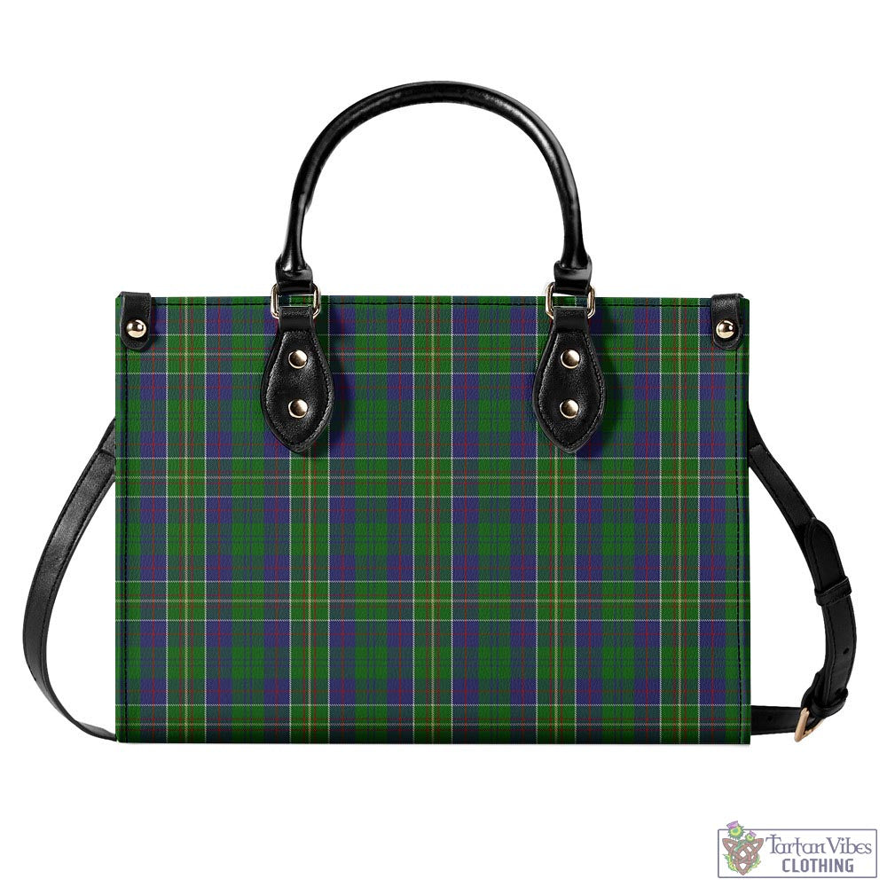 Tartan Vibes Clothing Hunter of Hunterston Tartan Luxury Leather Handbags