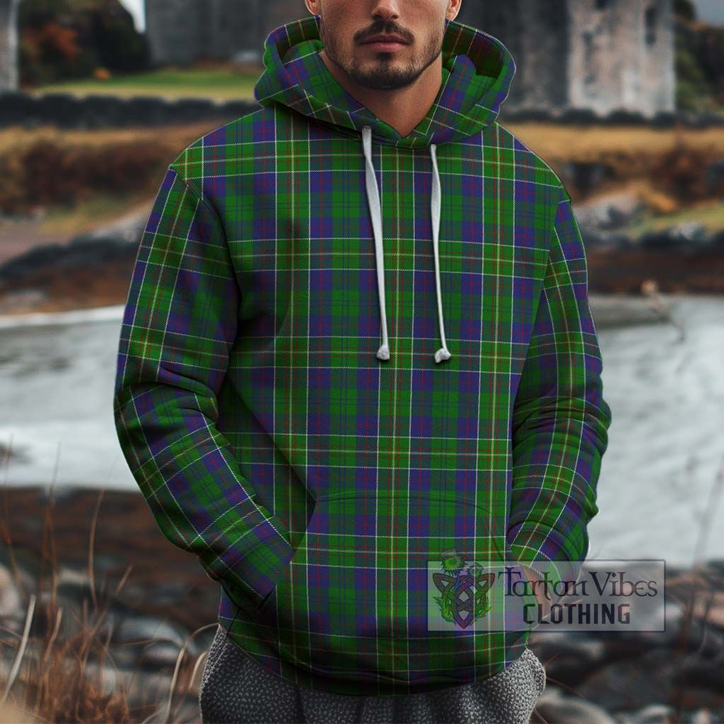 Hunter of Hunterston Tartan Cotton Hoodie Pullover Hoodie XS - Tartan Vibes Clothing