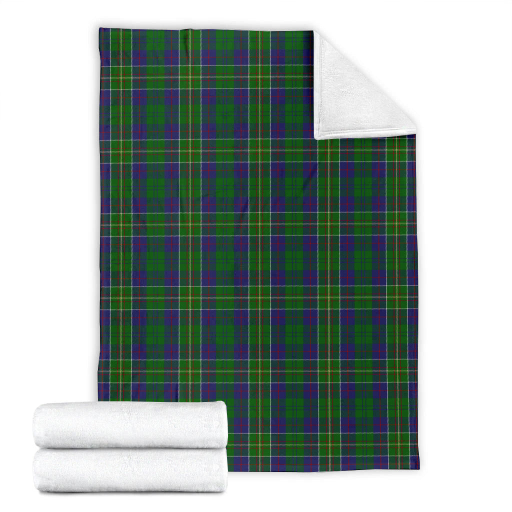 Hunter of Hunterston Tartan Blanket X-Large 59 x 79 inches 150 x 200 cm - Tartan Vibes Clothing