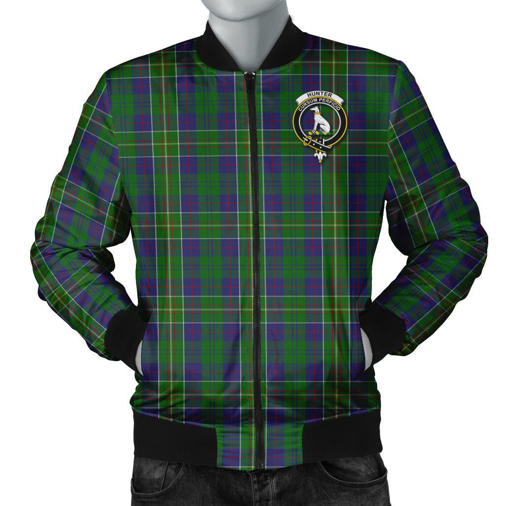 hunter-of-hunterston-tartan-bomber-jacket-with-family-crest