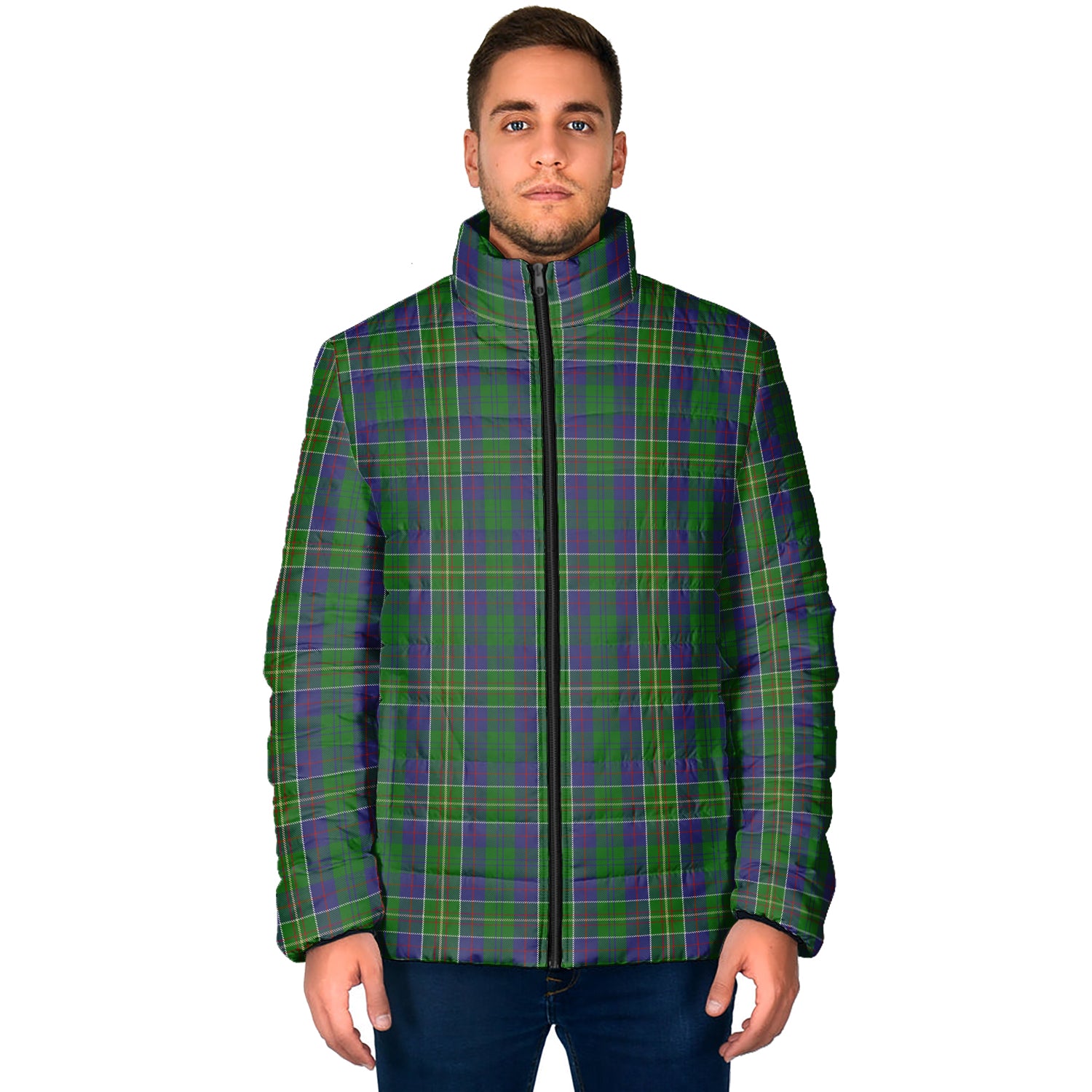 Hunter of Hunterston Tartan Padded Jacket - Tartan Vibes Clothing