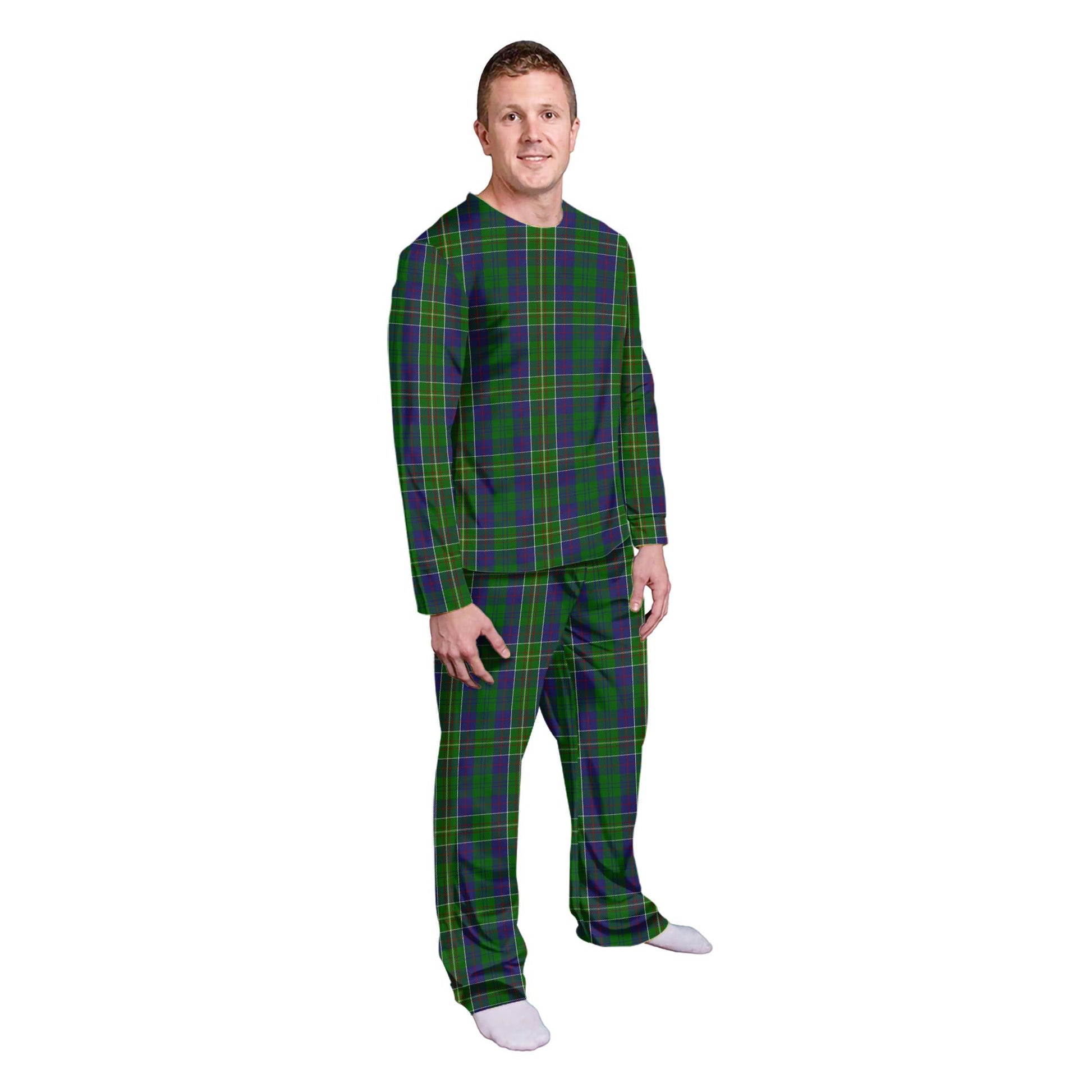 Hunter of Hunterston Tartan Pajamas Family Set - Tartan Vibes Clothing