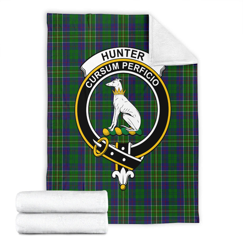 hunter-of-hunterston-tartab-blanket-with-family-crest