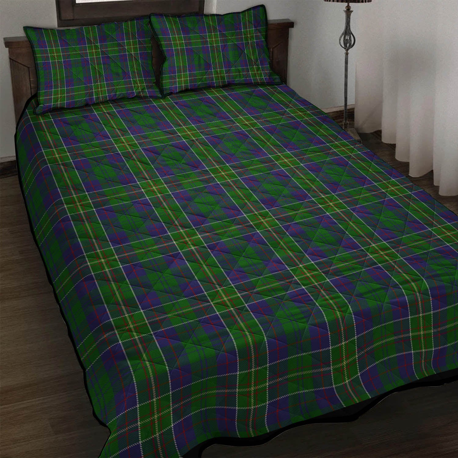 Hunter of Hunterston Tartan Quilt Bed Set - Tartan Vibes Clothing