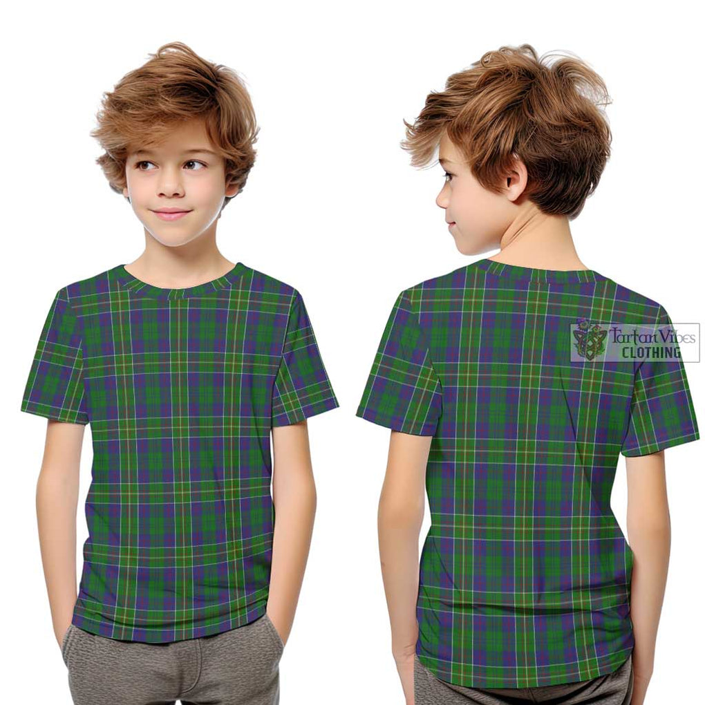 Hunter of Hunterston Tartan Kid T-Shirt - Tartanvibesclothing Shop