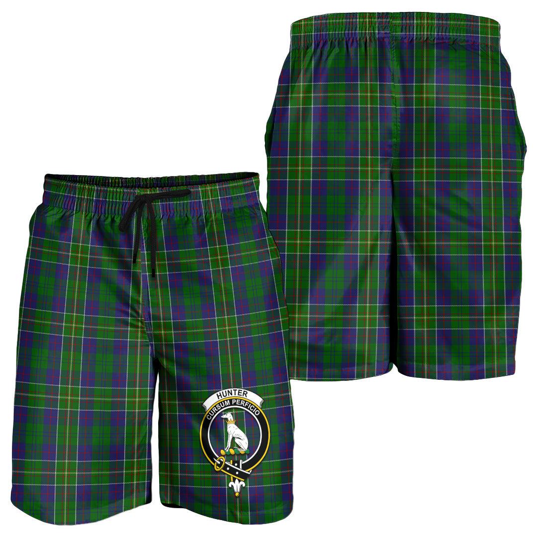 hunter-of-hunterston-tartan-mens-shorts-with-family-crest