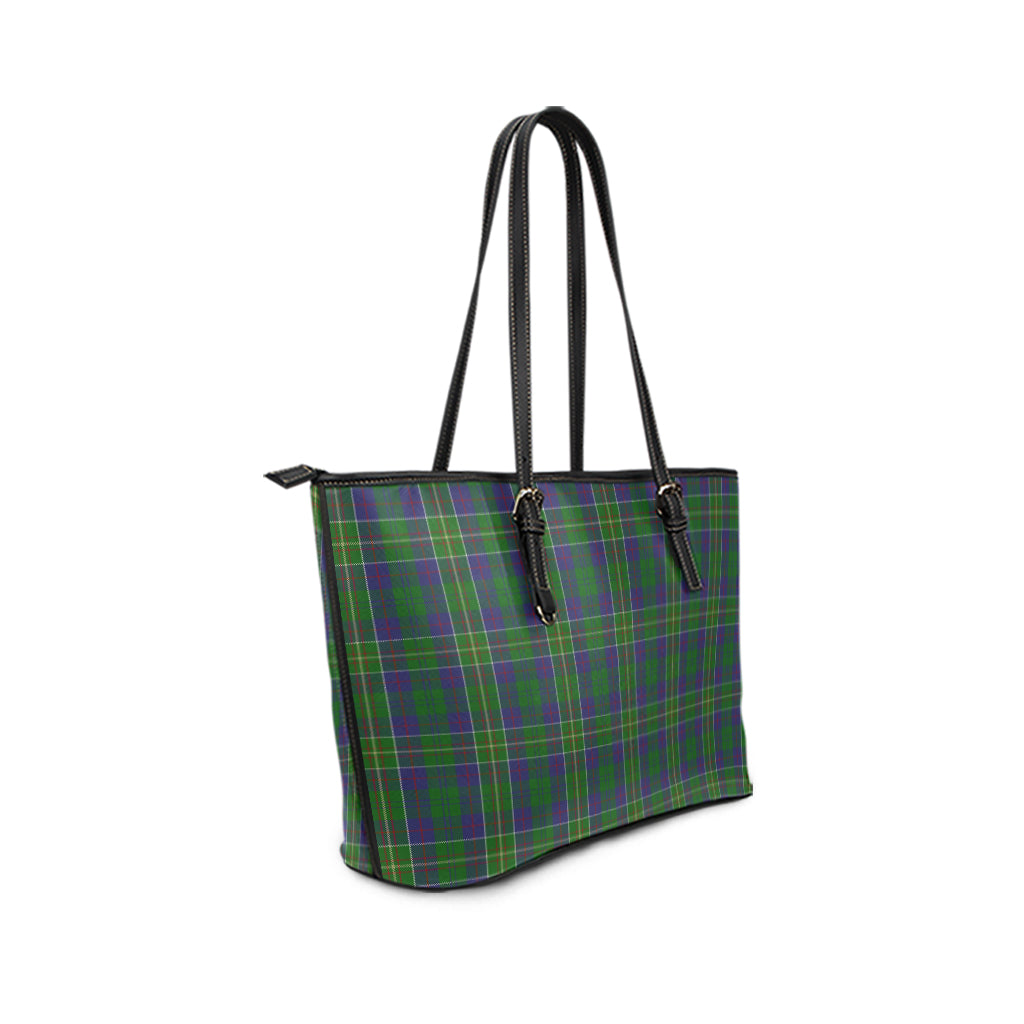 hunter-of-hunterston-tartan-leather-tote-bag