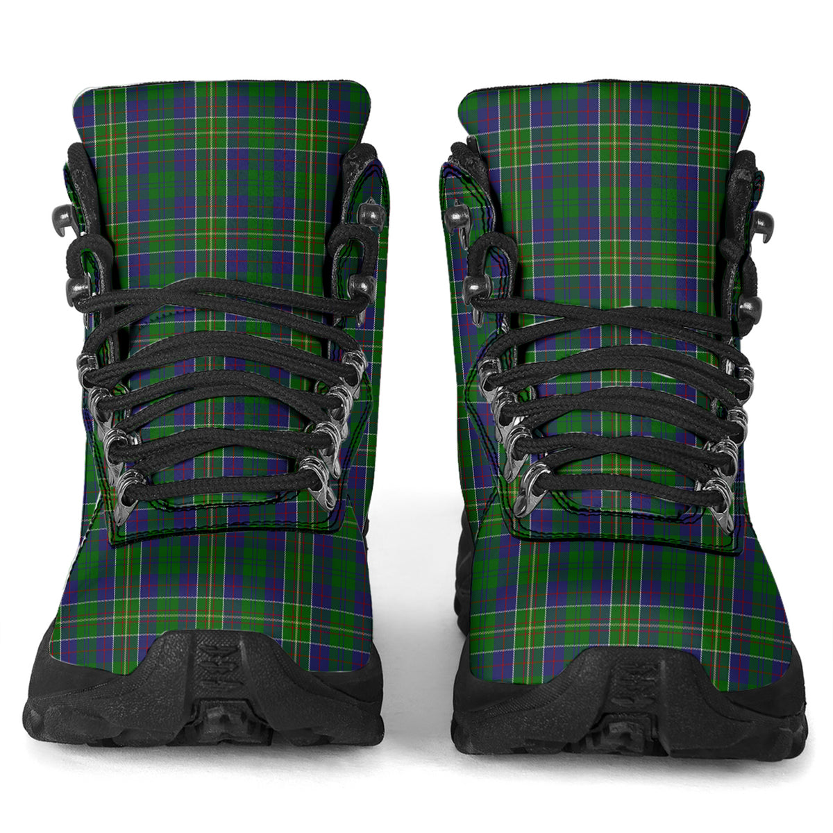 Hunter of Hunterston Tartan Alpine Boots - Tartanvibesclothing