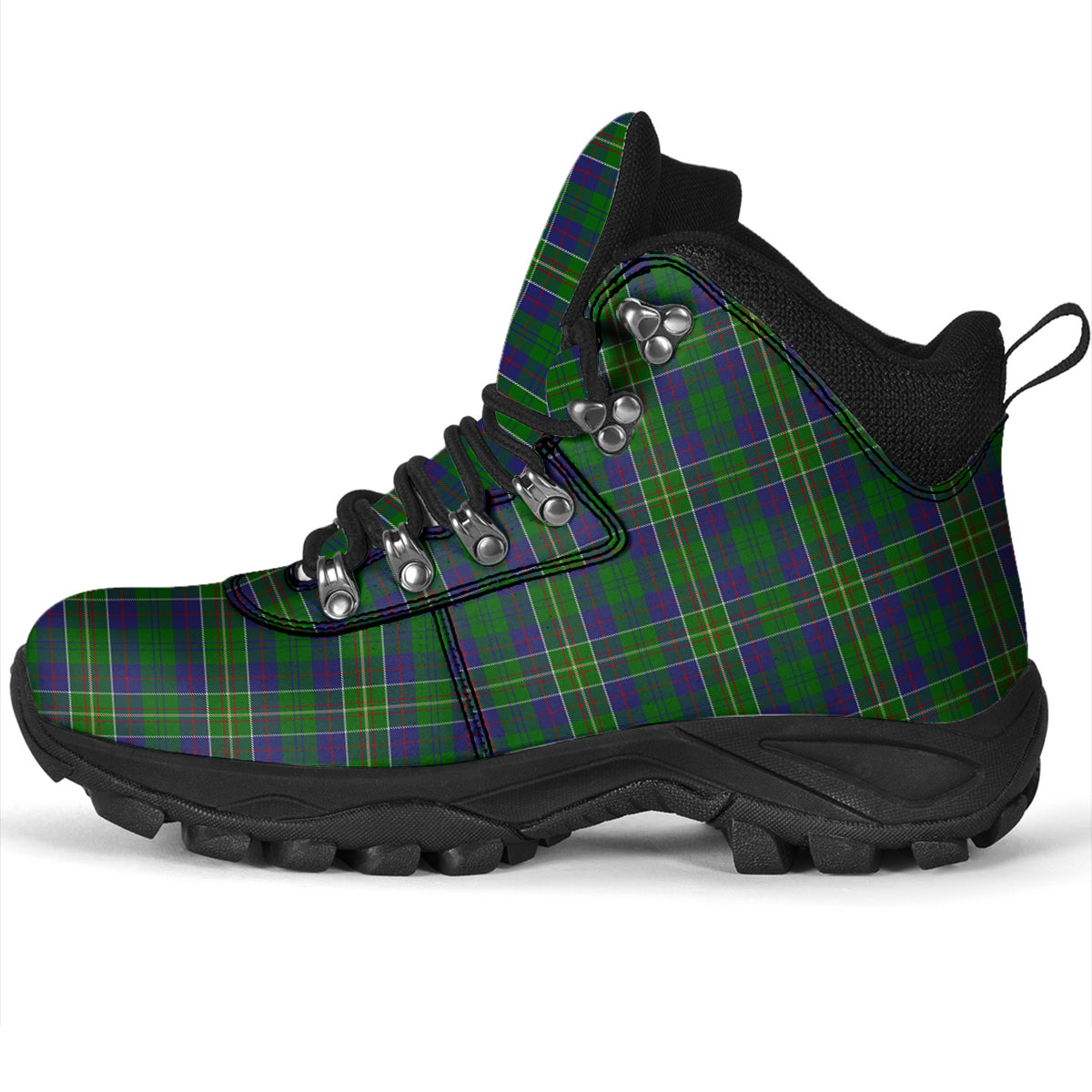 Hunter of Hunterston Tartan Alpine Boots - Tartanvibesclothing