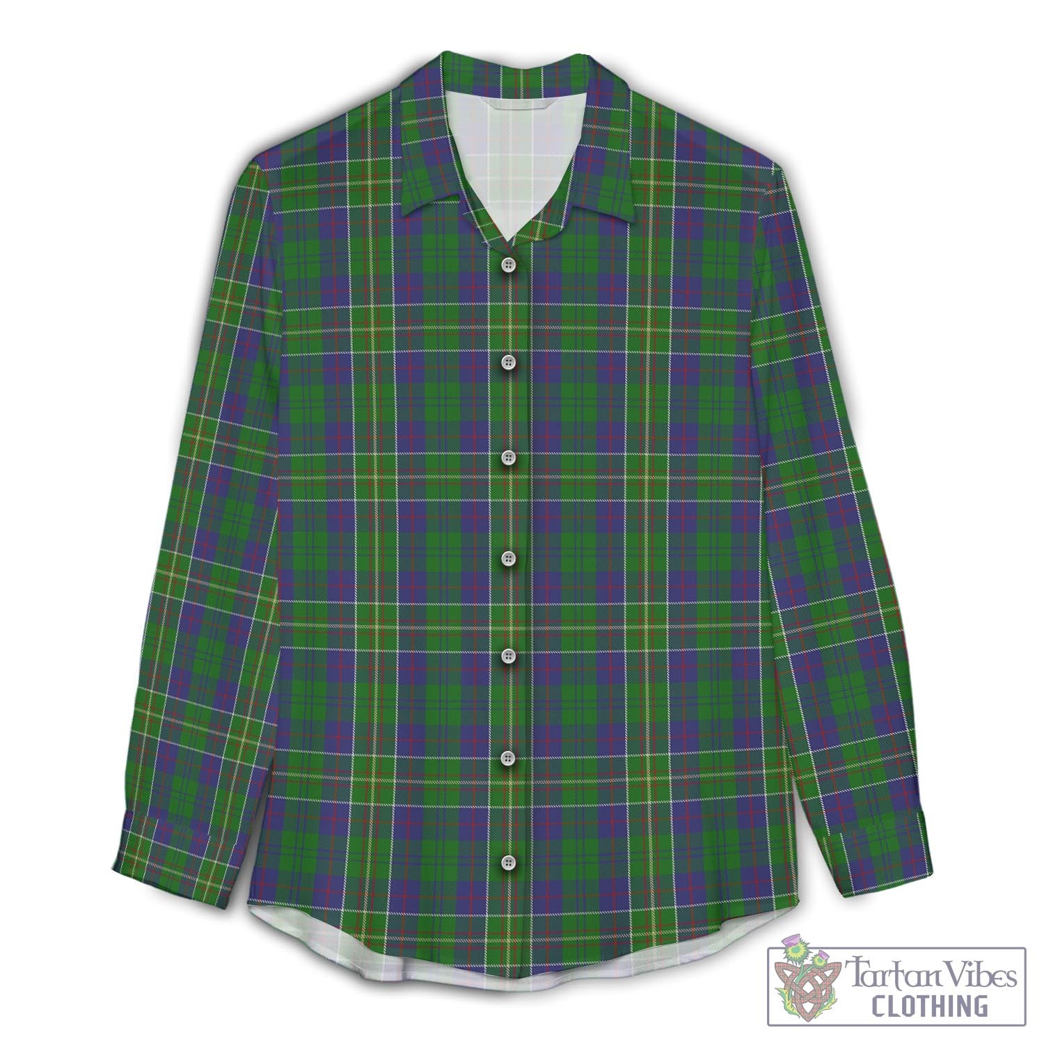 Hunter of Hunterston Tartan Womens Casual Shirt