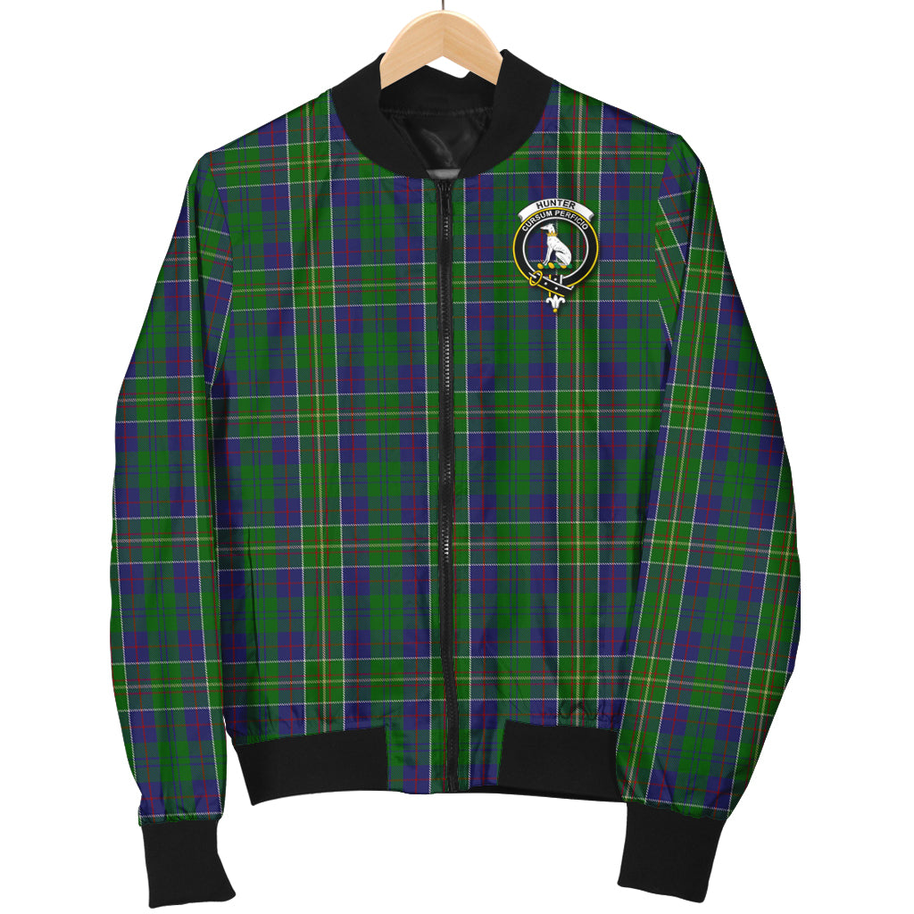 hunter-of-hunterston-tartan-bomber-jacket-with-family-crest