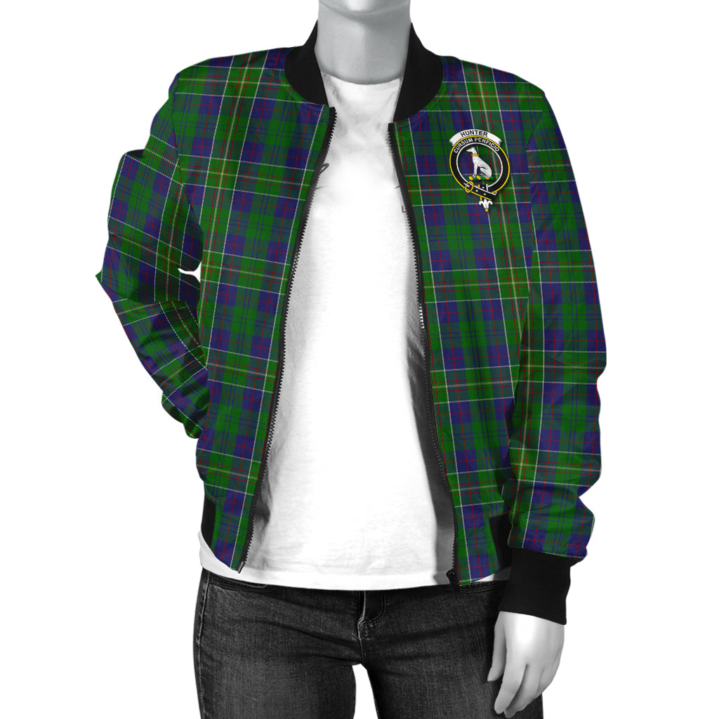 hunter-of-hunterston-tartan-bomber-jacket-with-family-crest