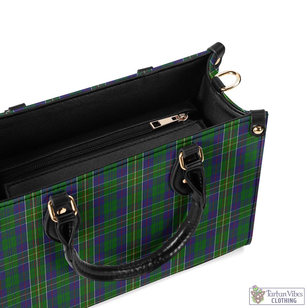 Tartan Vibes Clothing Hunter of Hunterston Tartan Luxury Leather Handbags