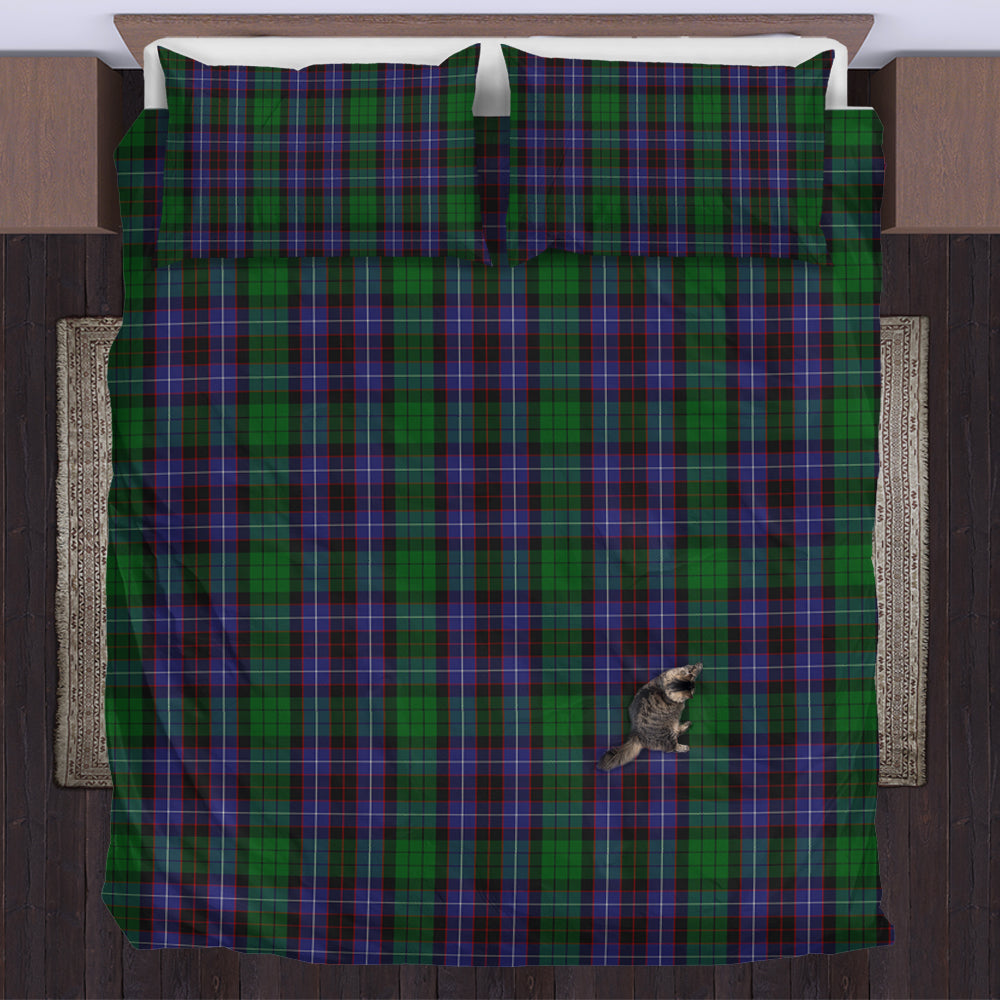 Hunter of Peebleshire Tartan Bedding Set US Bedding Set - Tartan Vibes Clothing