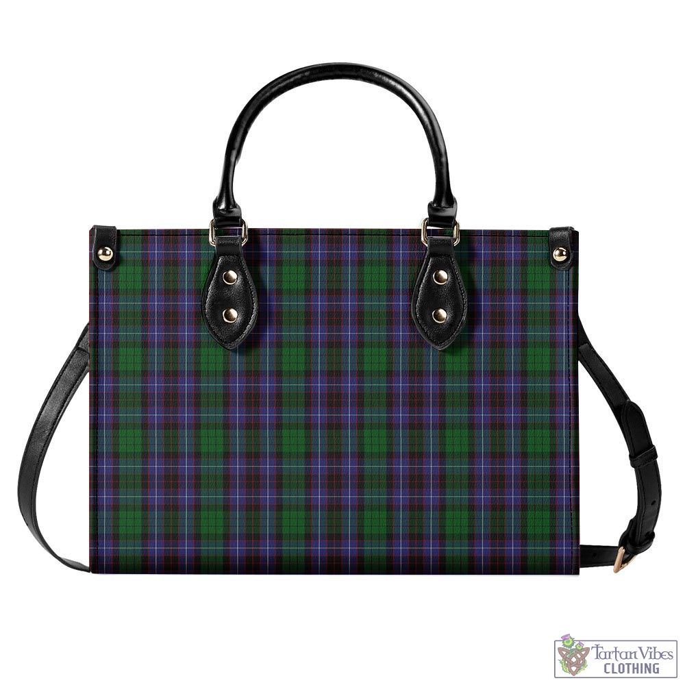 Tartan Vibes Clothing Hunter of Peebleshire Tartan Luxury Leather Handbags