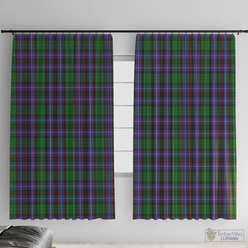 Hunter of Peebleshire Tartan Window Curtain