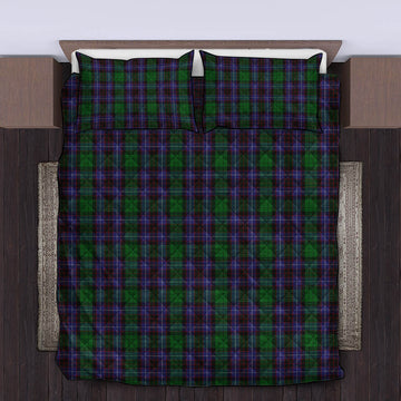 Hunter of Peebleshire Tartan Quilt Bed Set