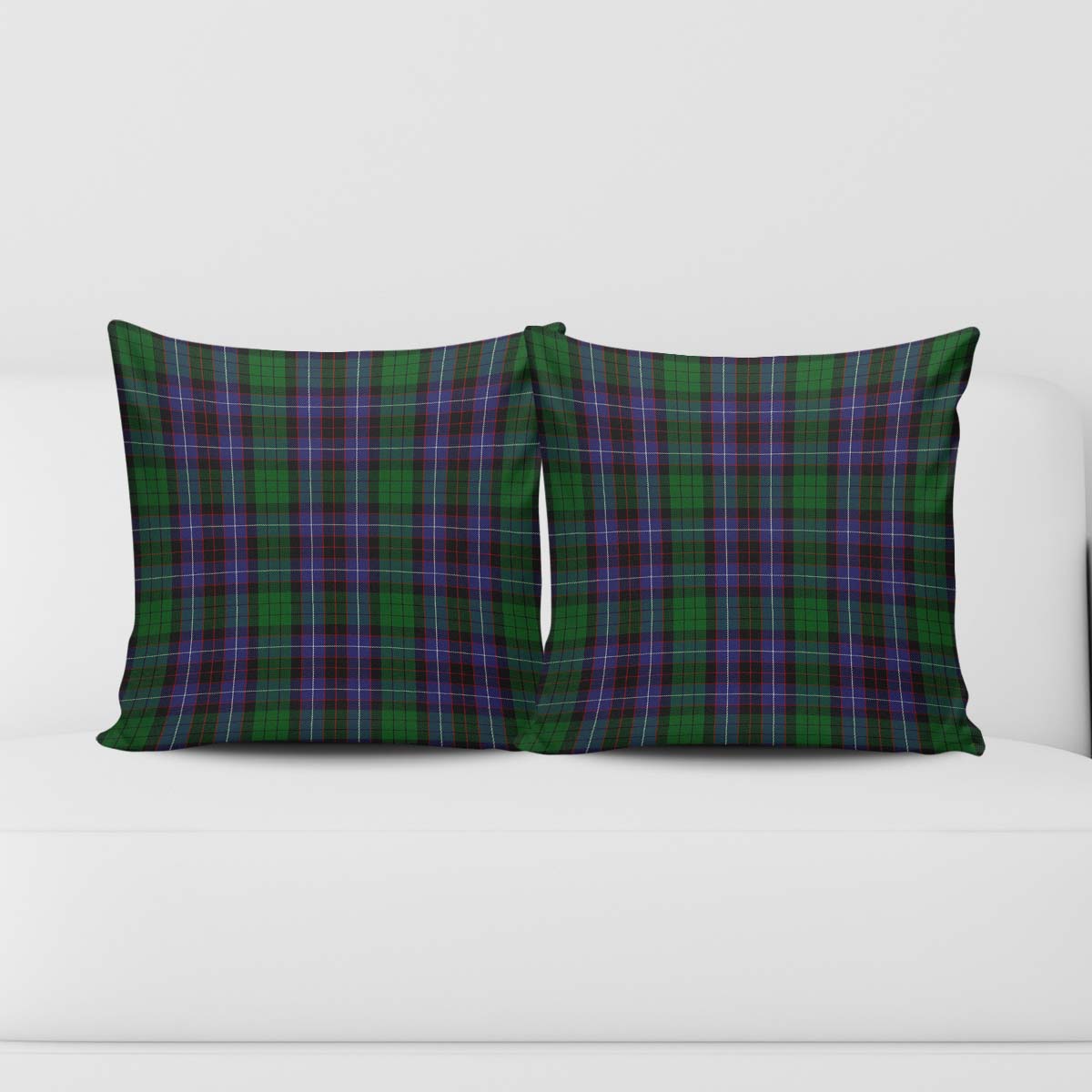 Hunter of Peebleshire Tartan Pillow Cover Square Pillow Cover - Tartanvibesclothing