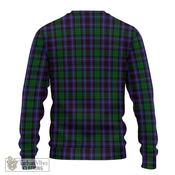 Hunter of Peebleshire Tartan Ugly Sweater with Family Crest DNA In Me Style