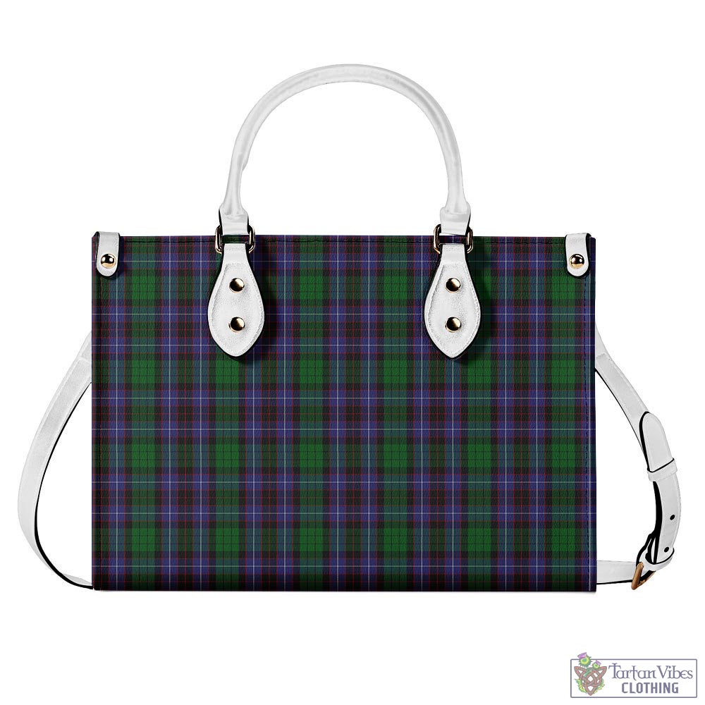 Tartan Vibes Clothing Hunter of Peebleshire Tartan Luxury Leather Handbags