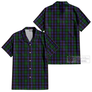 Hunter of Peebleshire Tartan Cotton Hawaiian Shirt