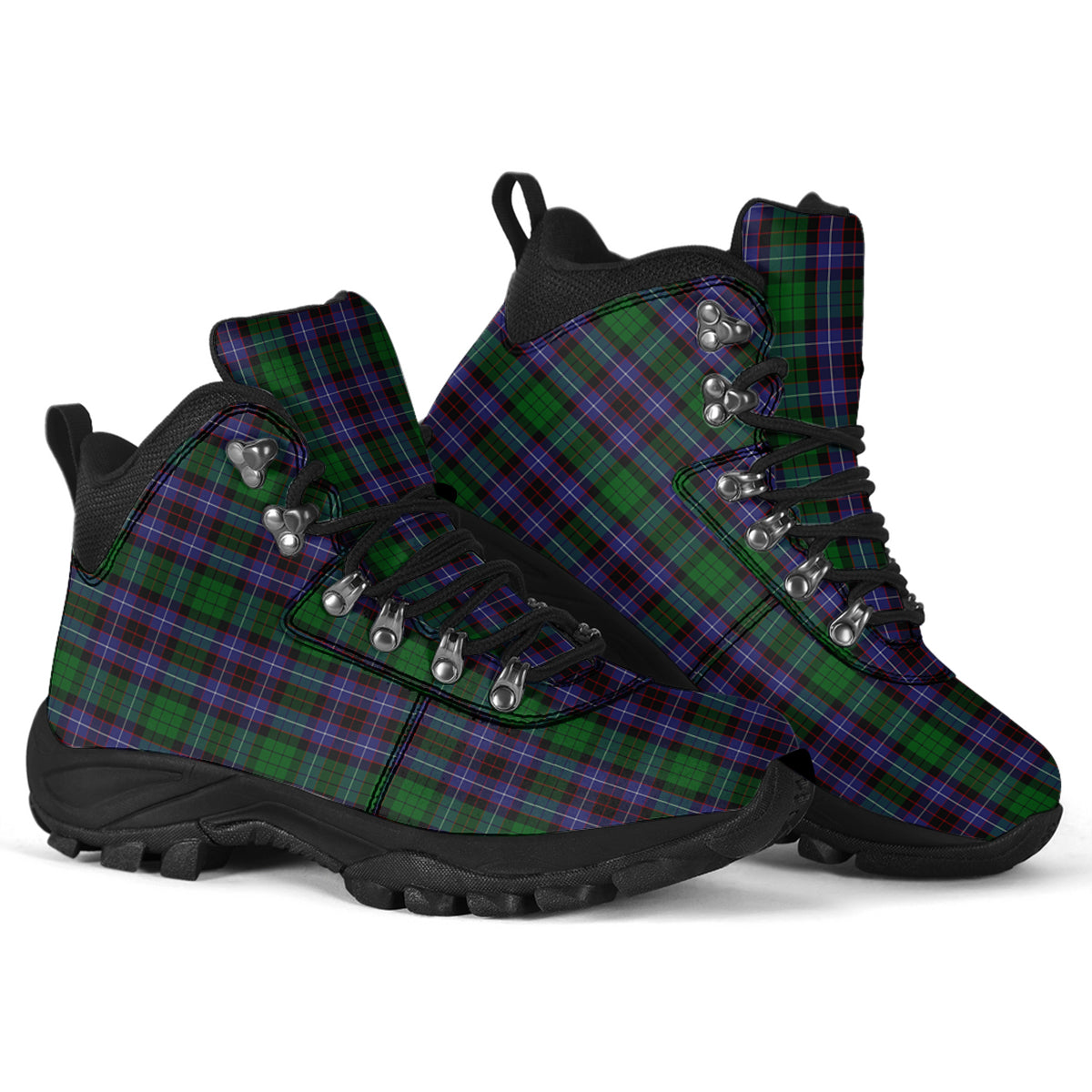 Hunter of Peebleshire Tartan Alpine Boots - Tartanvibesclothing