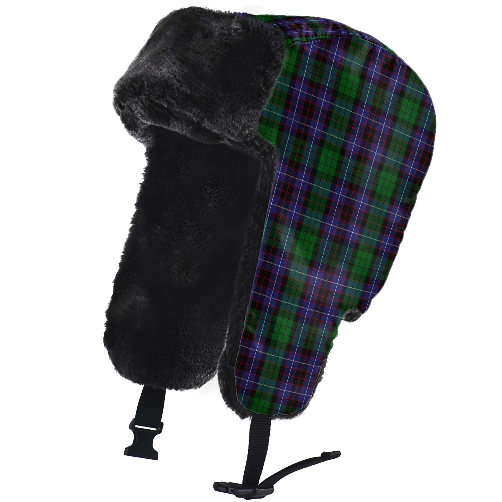 Hunter of Peebleshire Tartan Winter Trapper Hat - Tartanvibesclothing