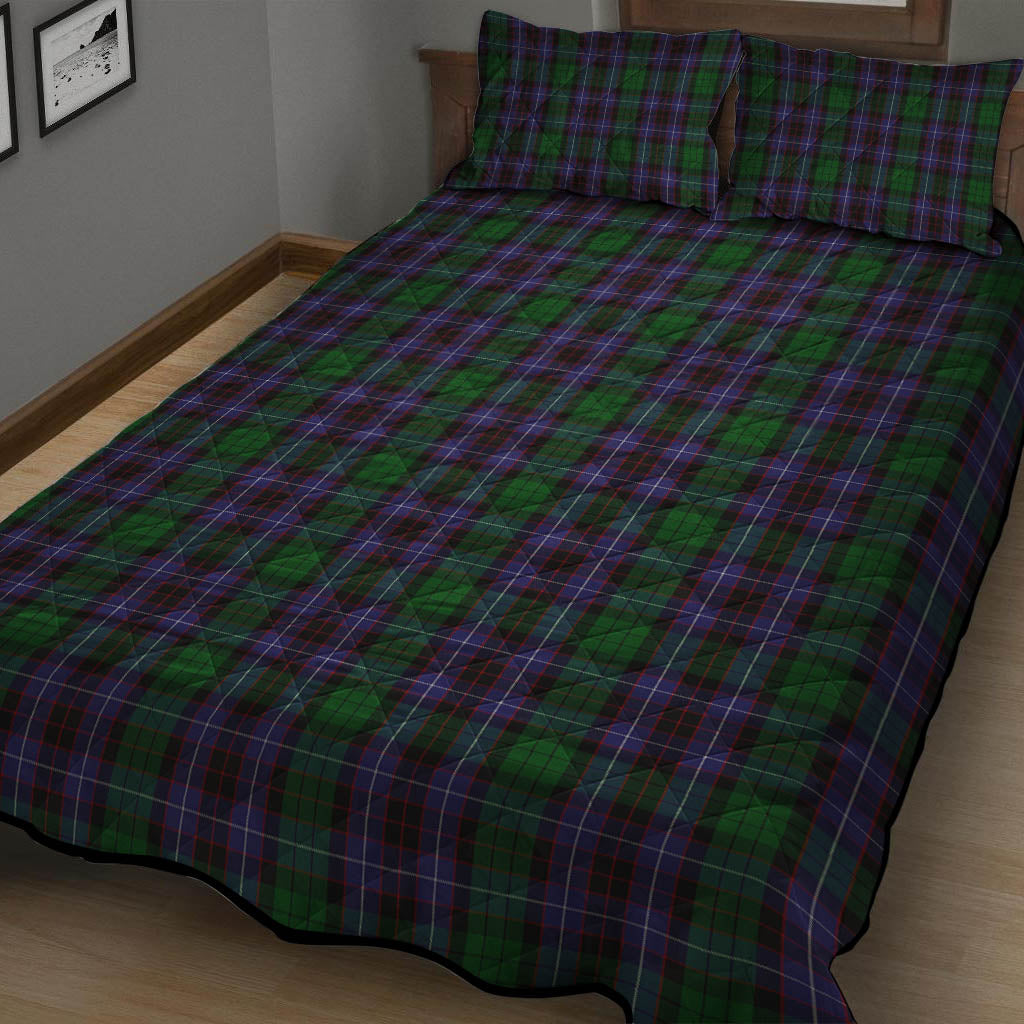 Hunter of Peebleshire Tartan Quilt Bed Set - Tartan Vibes Clothing