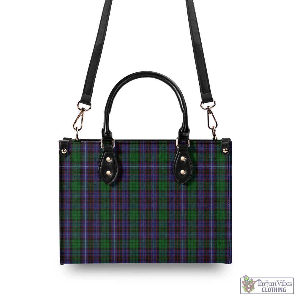 Tartan Vibes Clothing Hunter of Peebleshire Tartan Luxury Leather Handbags