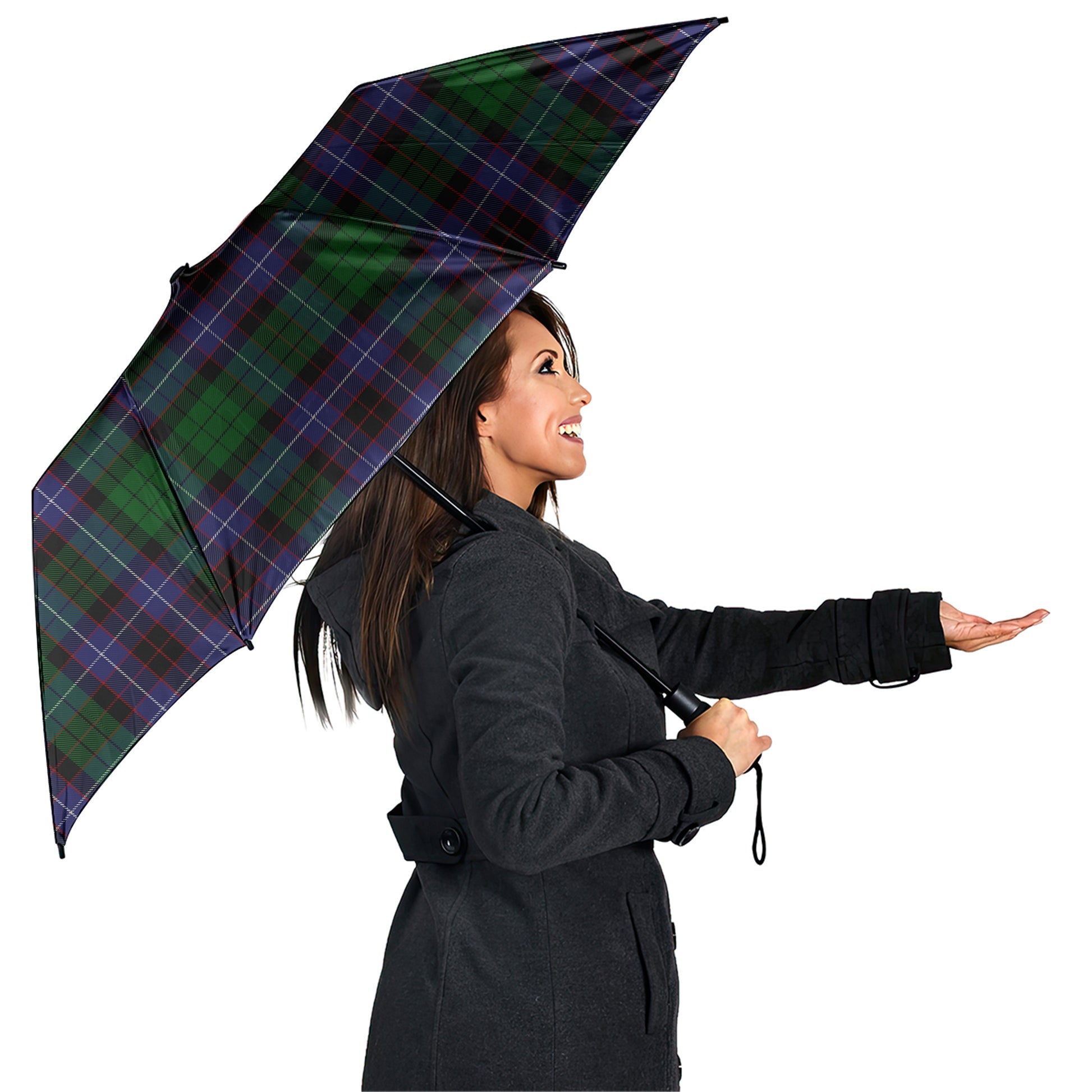 Hunter of Peebleshire Tartan Umbrella - Tartanvibesclothing