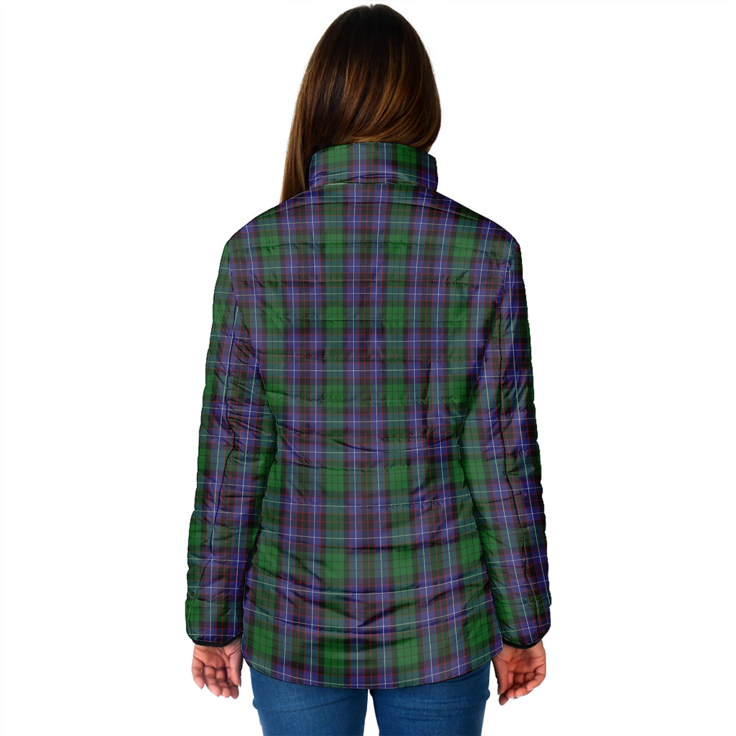 Hunter of Peebleshire Tartan Padded Jacket - Tartan Vibes Clothing