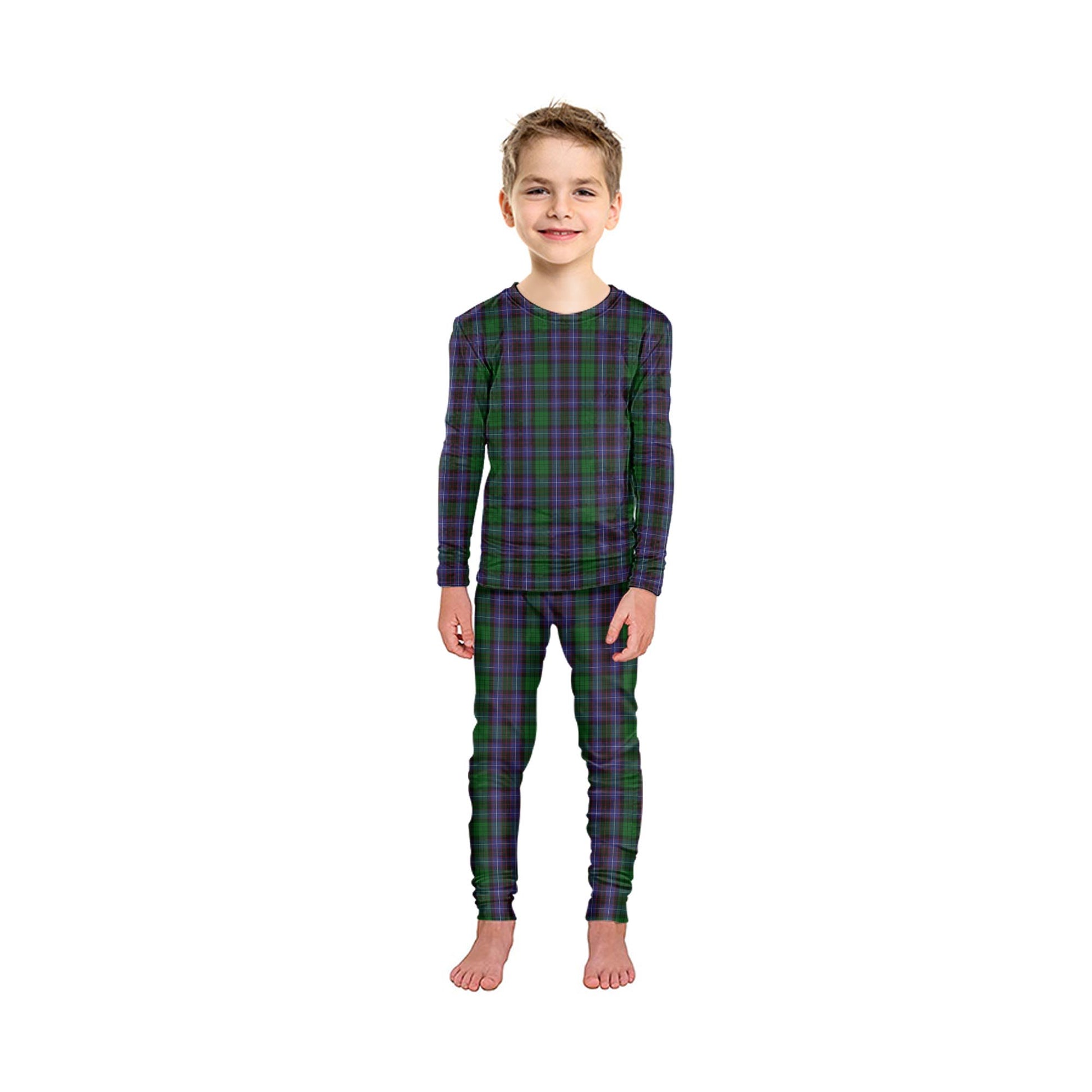 Hunter of Peebleshire Tartan Pajamas Family Set - Tartan Vibes Clothing